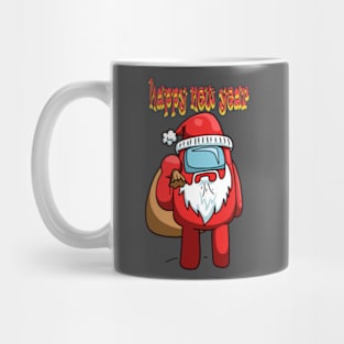 Santa Claus gamer t shirt Mug